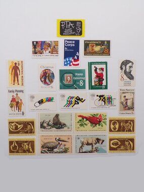 1972 United States Commemorative Stamp Year Set